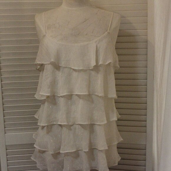 Candie's Tops - Candies Britney Spears Ruffle Tank Top